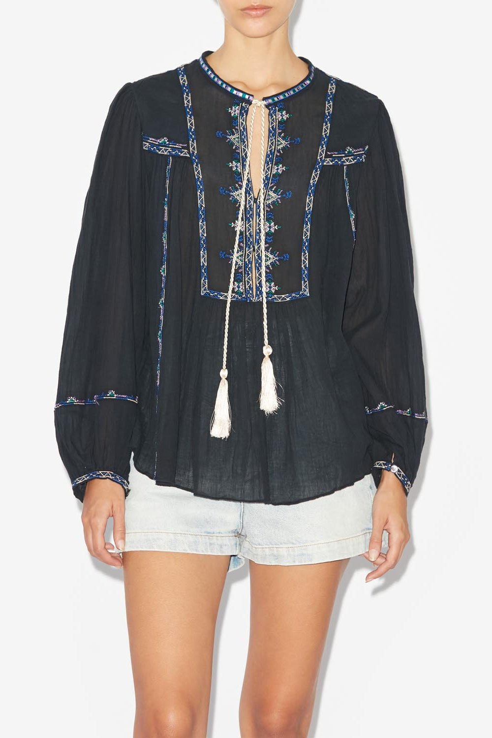 Silekia top - Black - Woman - 4