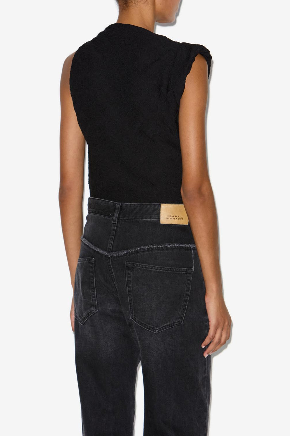 Fabiena top - Black - Woman - 5