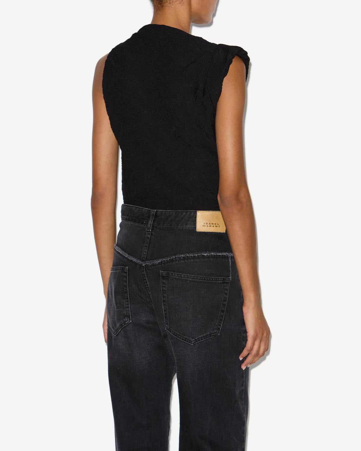 Fabiena top - Black - Woman - 4