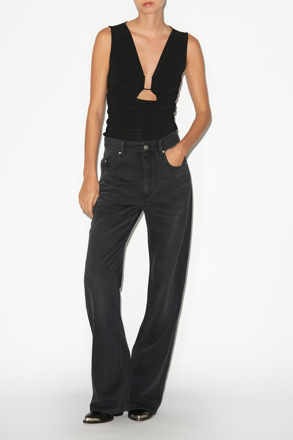 Jillya top - Black - Woman - 2