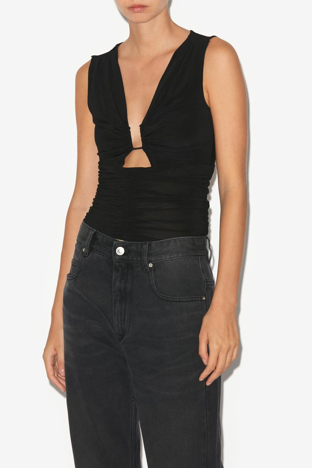 Jillya top - Black - Woman - 4