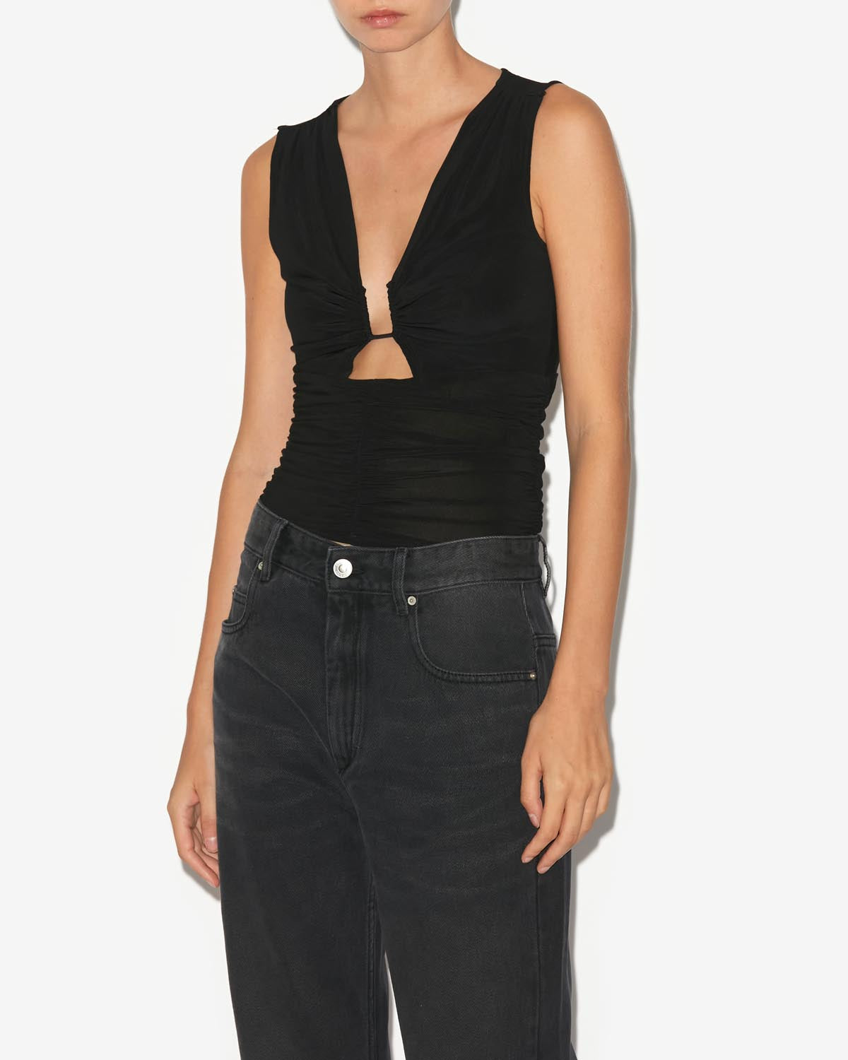 Jillya top - Black - Woman - 3