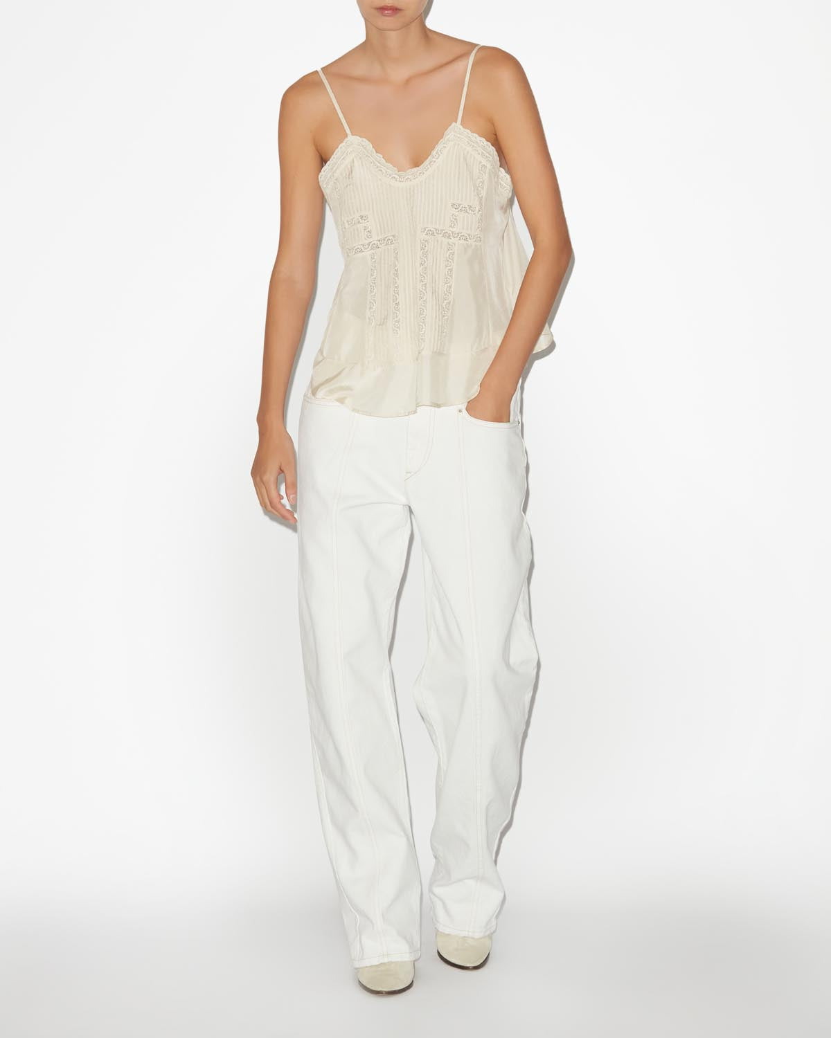 Top zarkia - Beige - Woman - 1