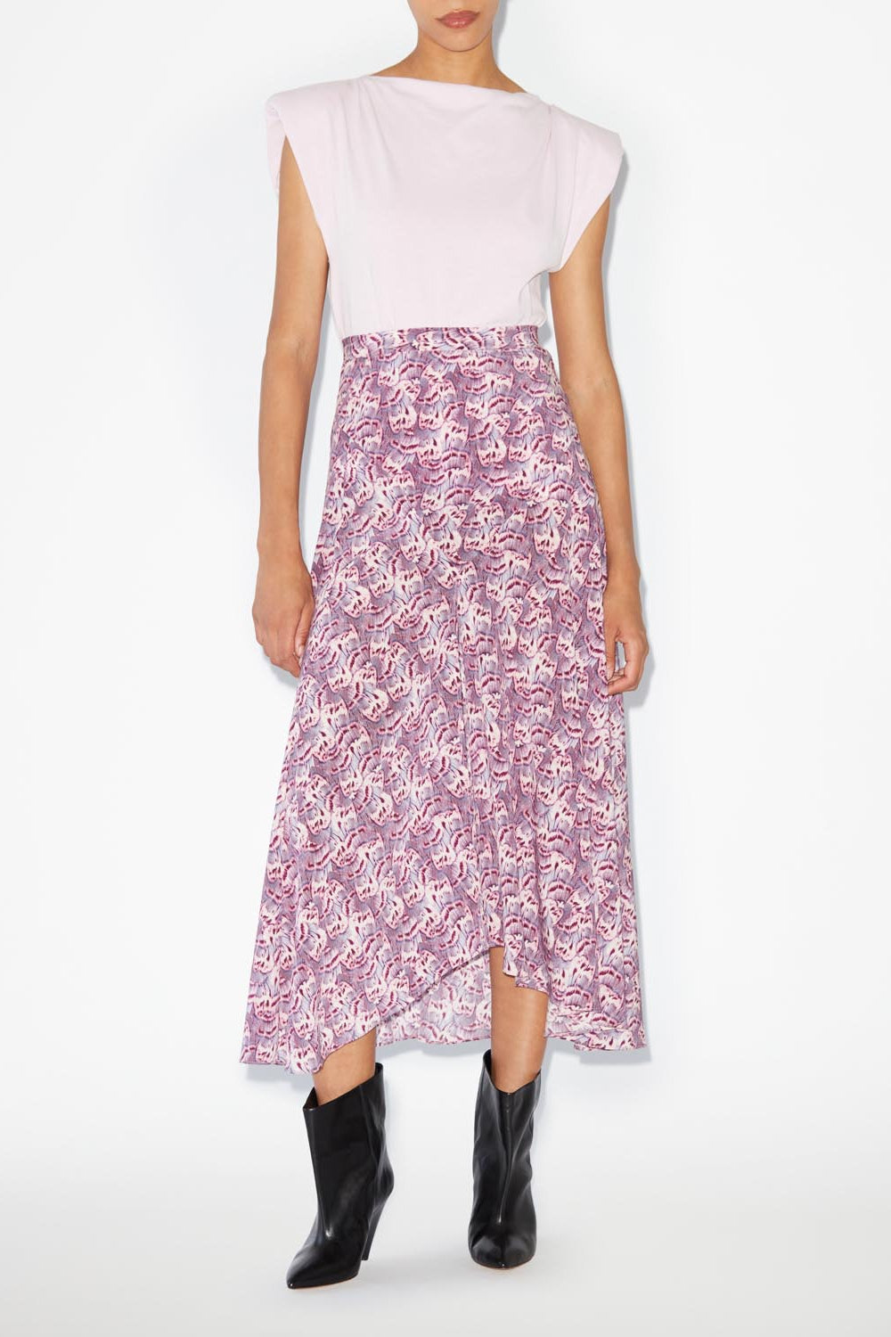 Falda sakura - Mauve - Woman - 2