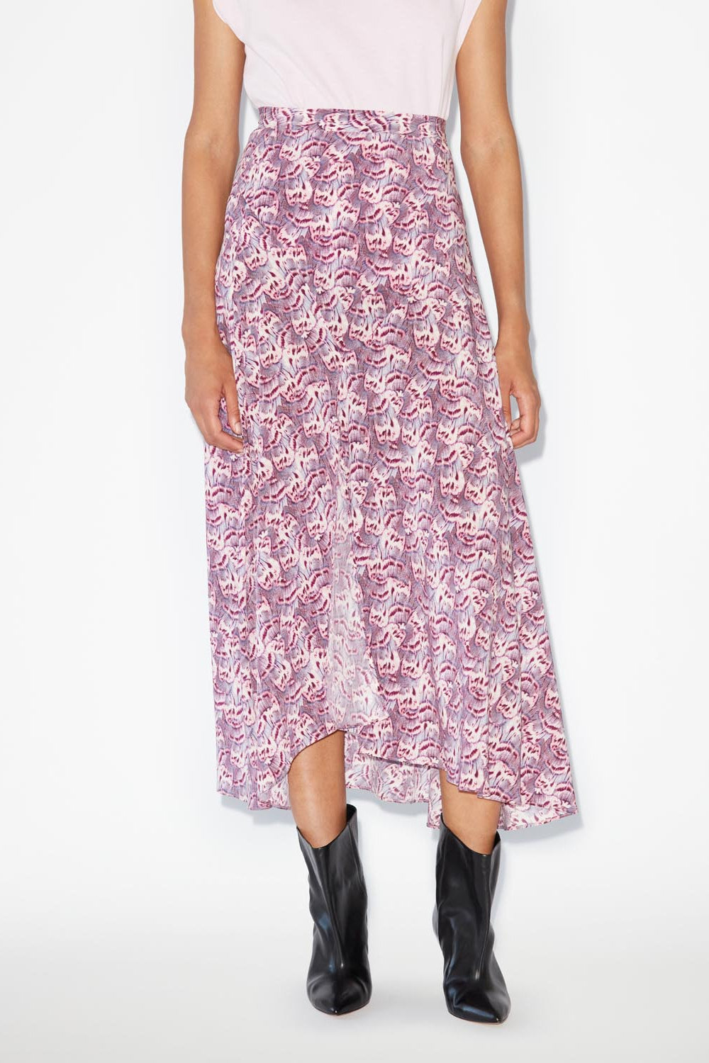 Falda sakura - Mauve - Woman - 4