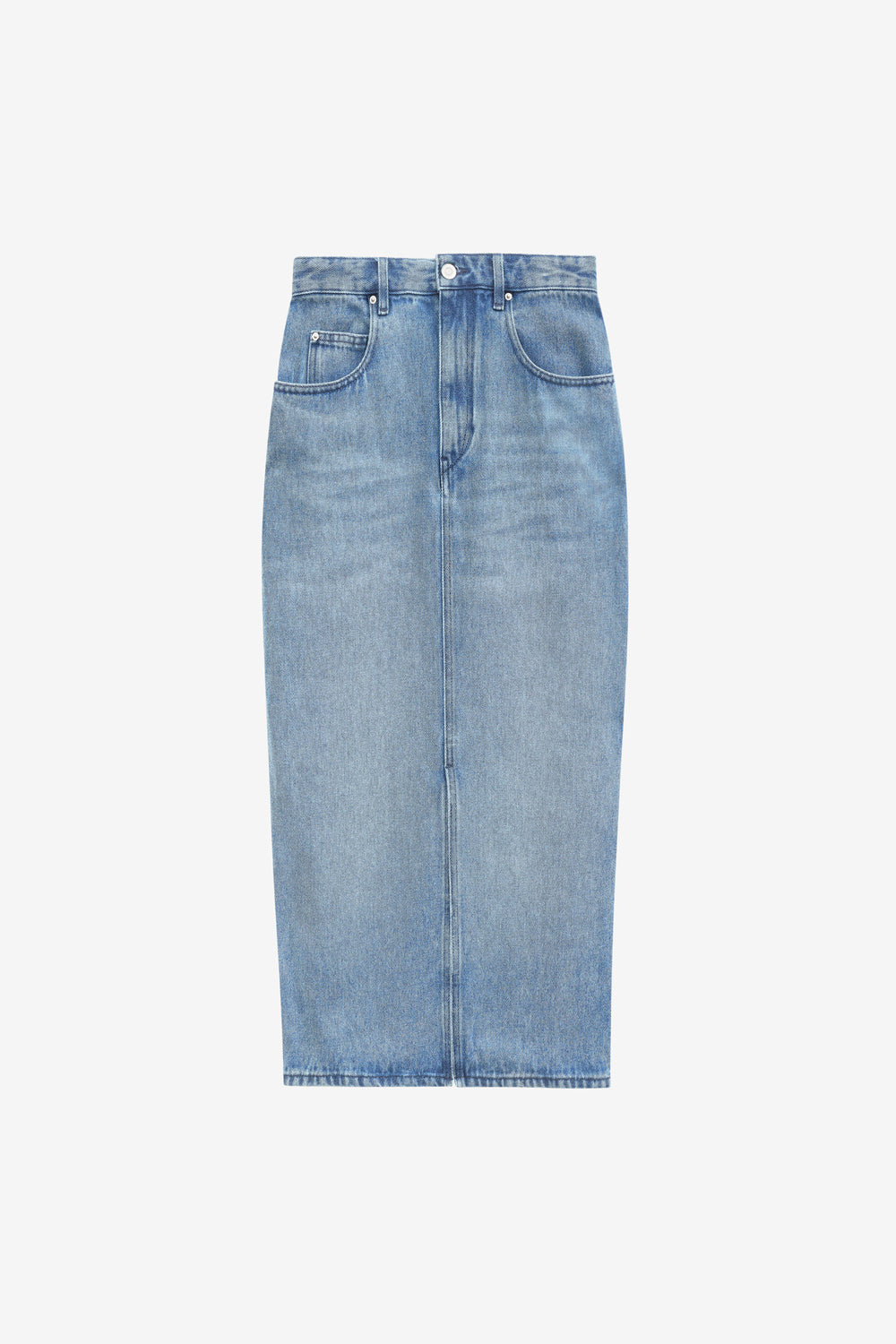 Midirock tilauria aus feinem denim - Hellblau - Woman - 1