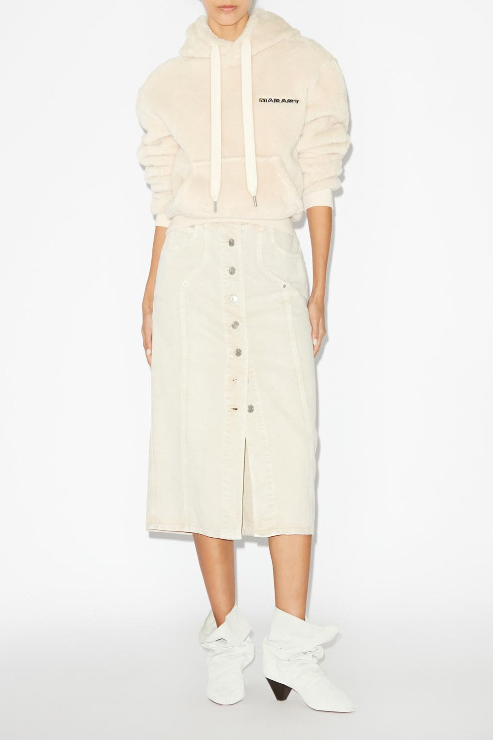 Vandy skirt - Ecru - Woman - 4