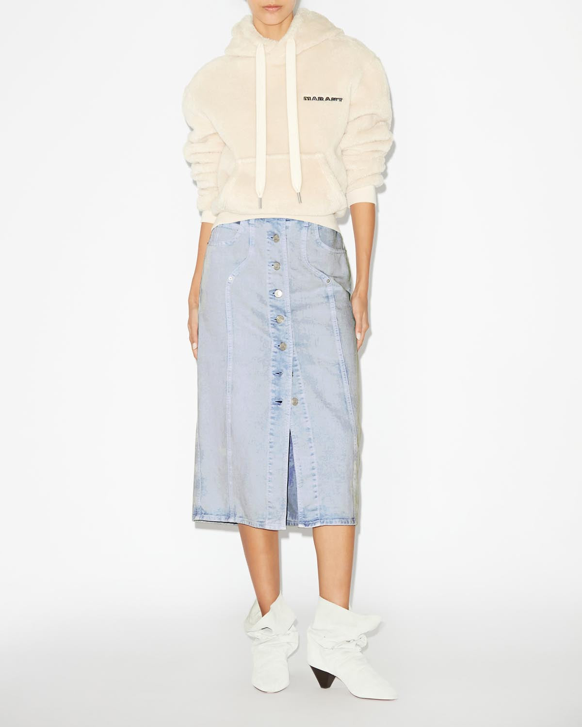 バンディースカート - ライトブルー - Woman - 1