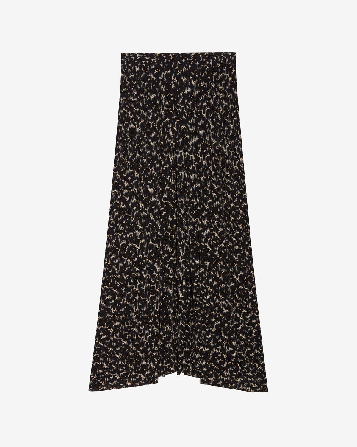 Eolia printed midi skirt - 검은색 - Woman - 5