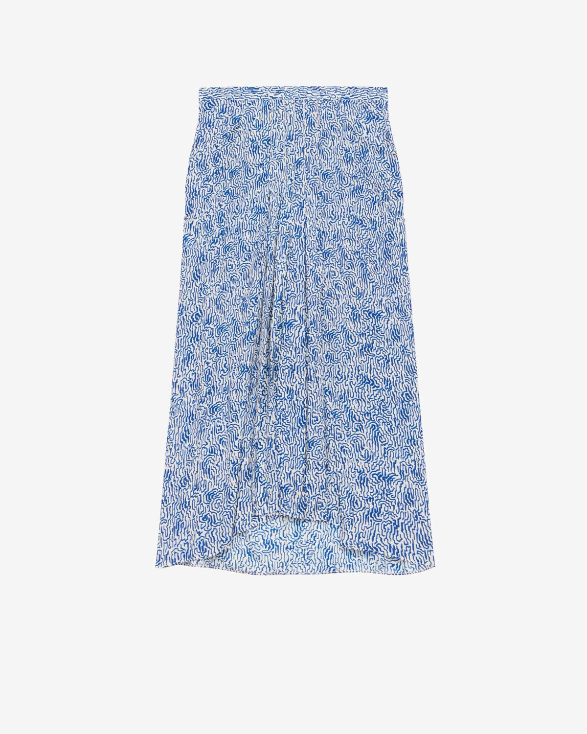 Eolia printed midi skirt - 파란색 - Woman - 5