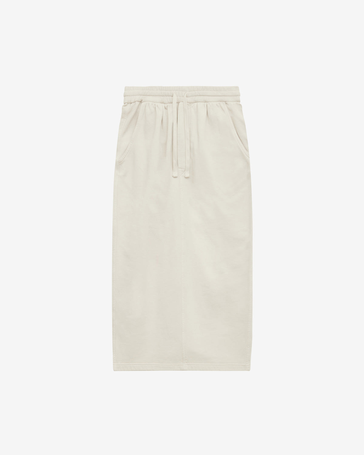 Jupe noreen midi en coton effet jogger - Beige - Woman - 5