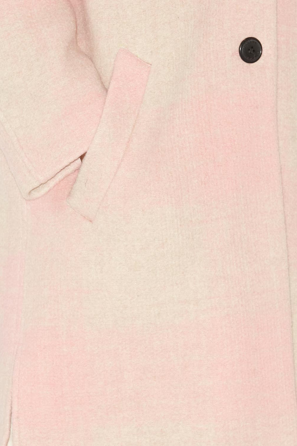 Gabriel wool checked coat - Light pink - Woman - 3