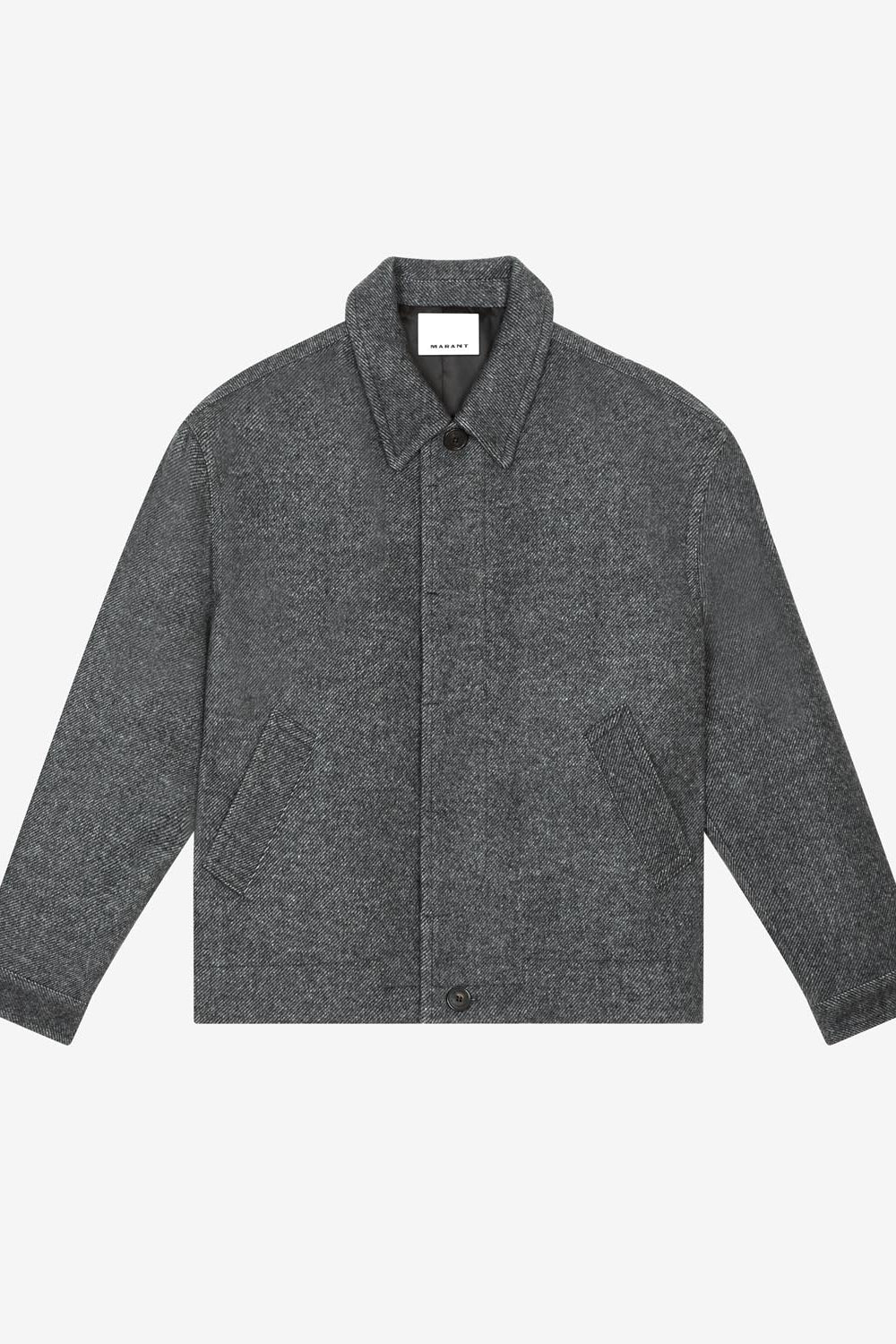 Simon 코트 - 회색 - Man - 1