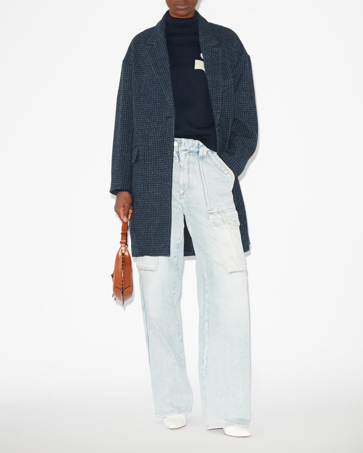 Limiza coat - Navy blue - Woman - 1