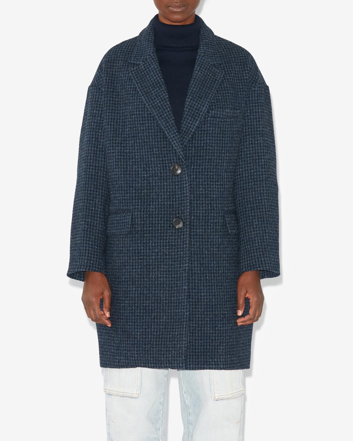 Limiza coat - Navy blue - Woman - 3