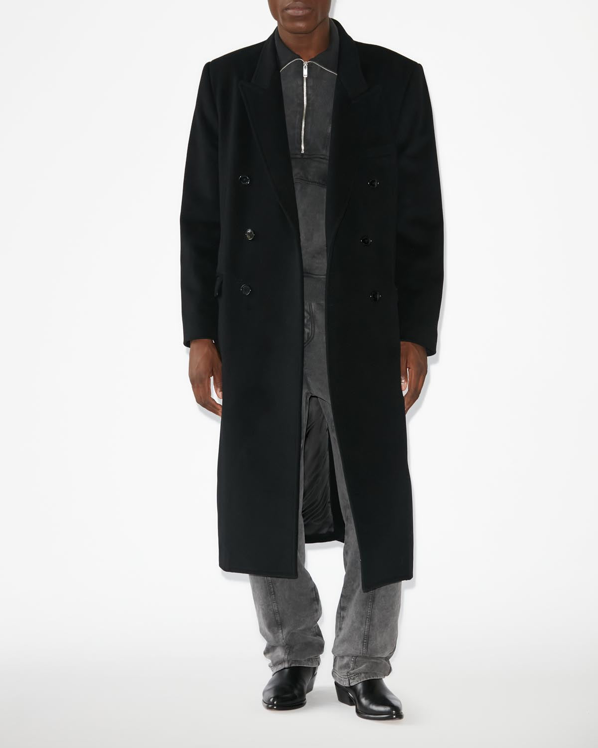 Firno coat Man Black 5