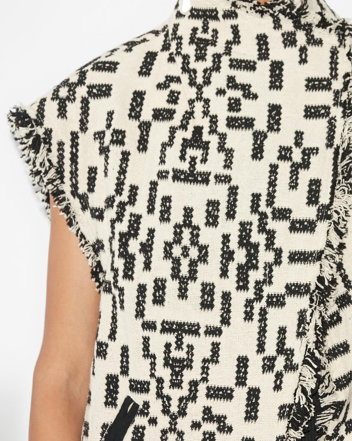 Manteau ceinturé à manches amovibles faith - Noir - Woman - 2