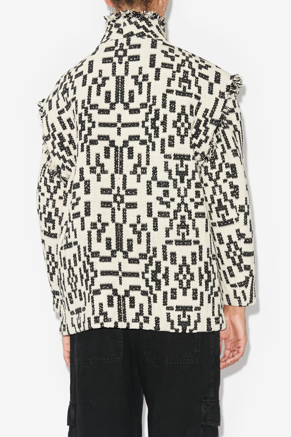 Faith coat with removable sleeves - Black - Woman - 5