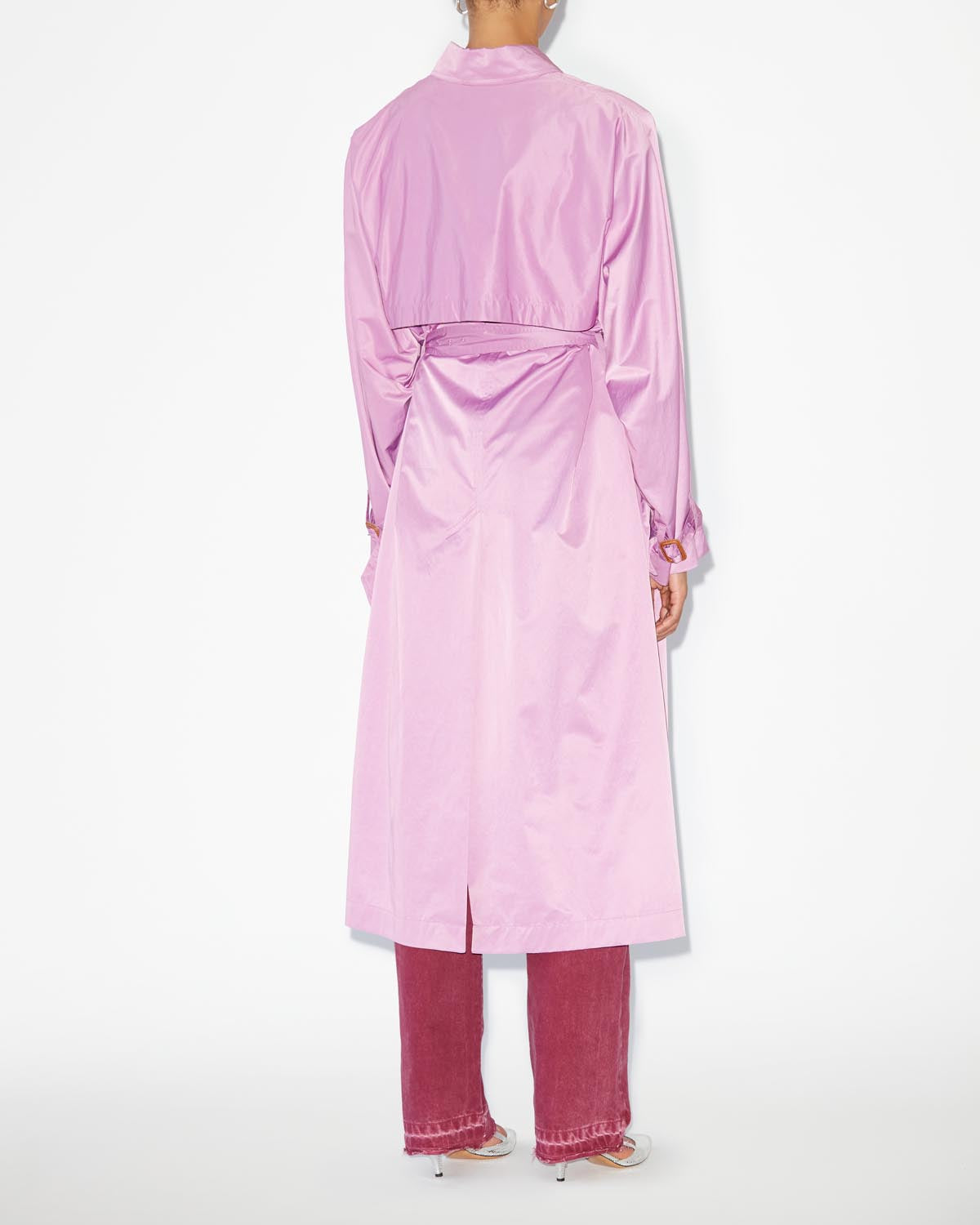 Edenna trench - Lilac - Woman - 4