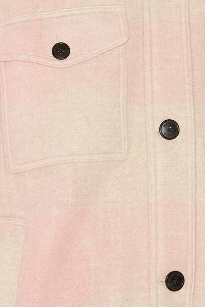 Montizi long checked coat - Light pink - Woman - 2