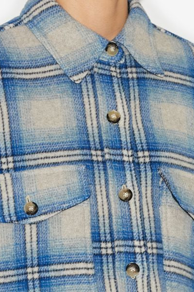 Faxona coat - Blue - Woman - 2