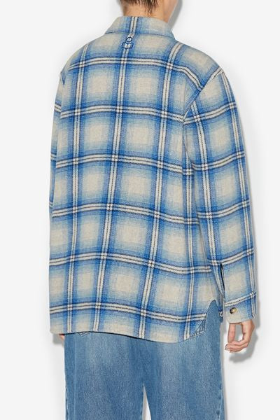 Faxona coat - Blue - Woman - 4