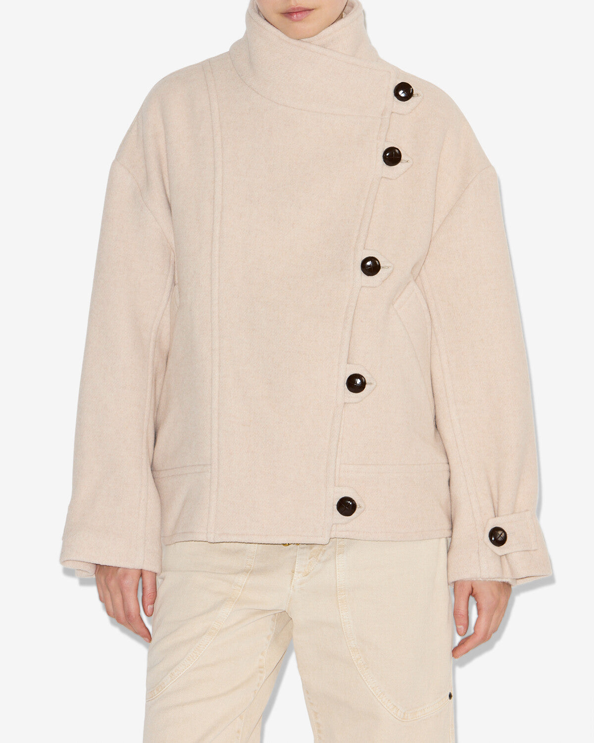 Hanis coat Woman Ecru 5