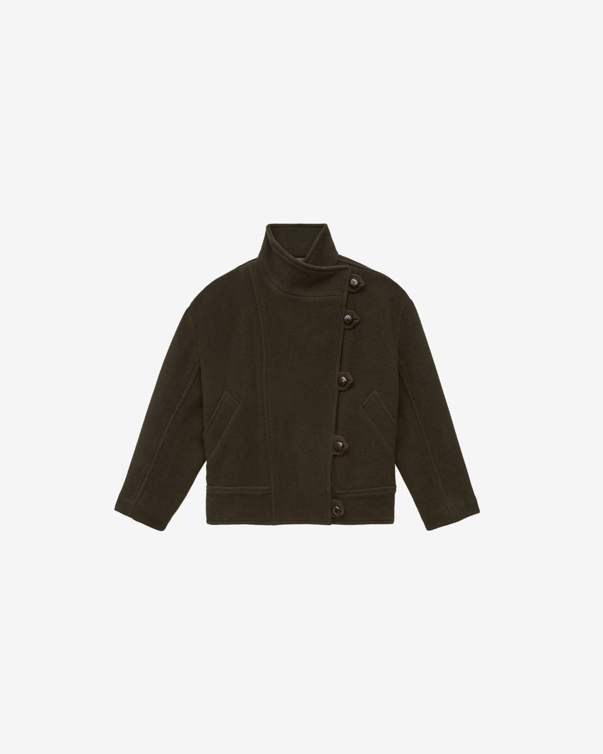 Manteau hanis Woman Foncé kaki 4