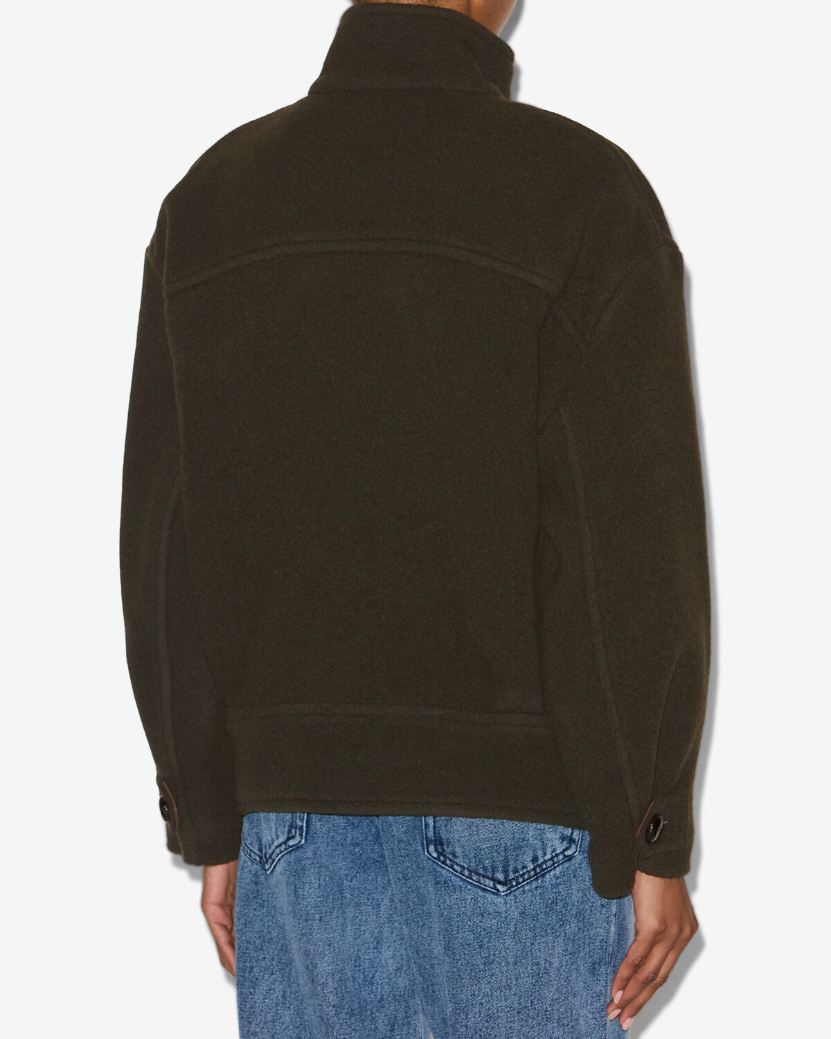 Manteau hanis Woman Foncé kaki 4