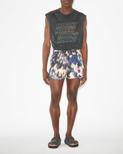 Bade-shorts vicente - Ochre-black - Man - 1