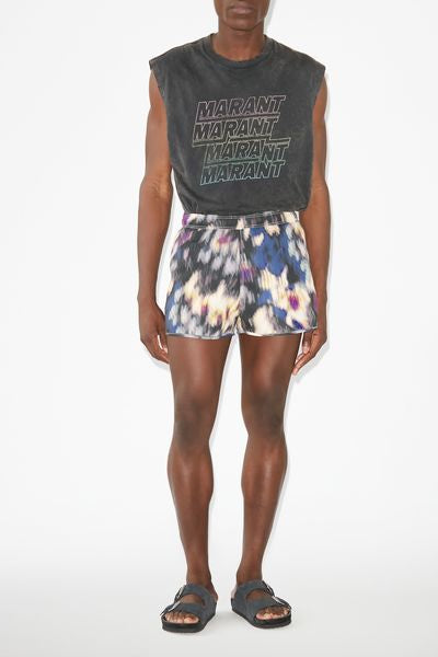 Bade-shorts vicente - Ochre-black - Man - 2