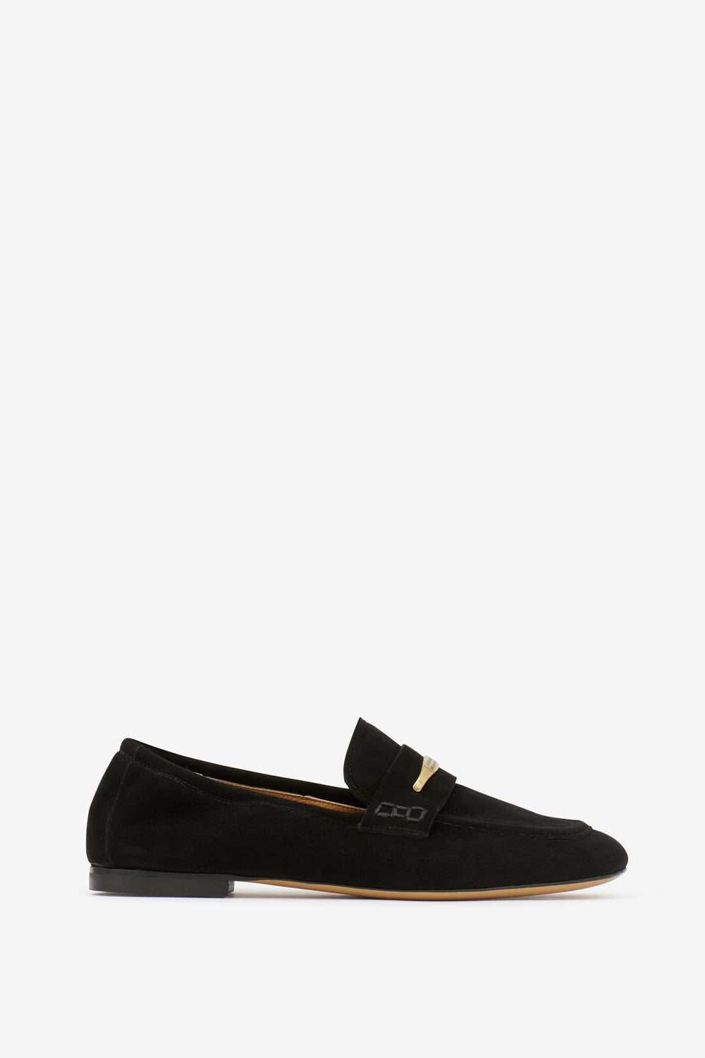 Iseri leather loafer - 黒 - Woman - 1