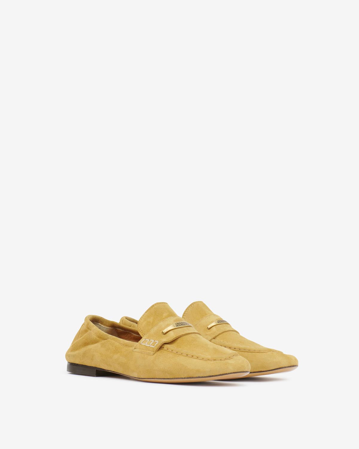 Loafer aus veloursleder iseri - Ochre - Woman - 5