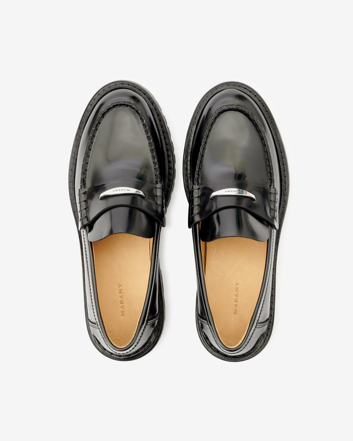Mocassins en cuir de veau frezzah - Noir - Man - 4