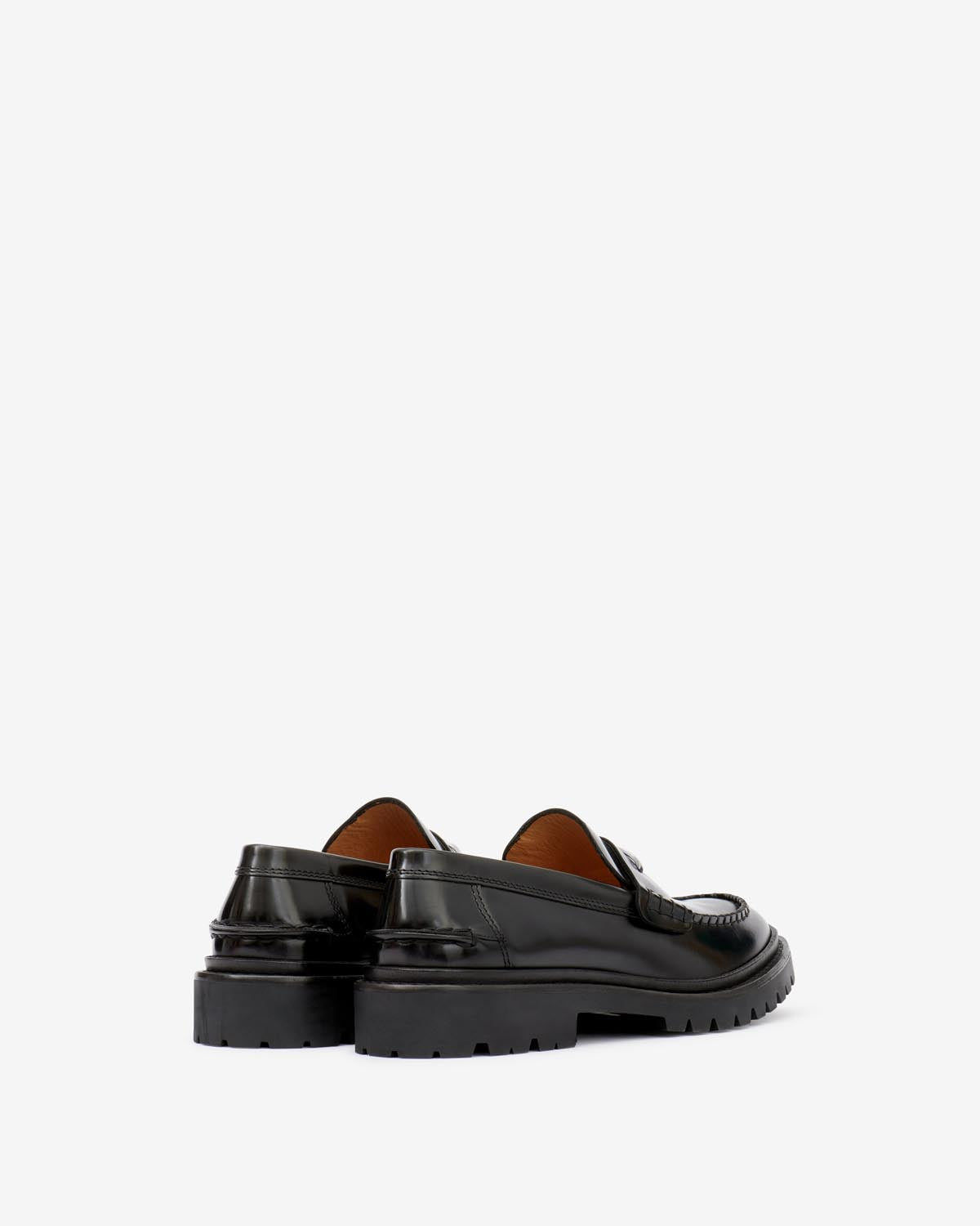 Mocassins en cuir de veau frezzah - Noir - Man - 2