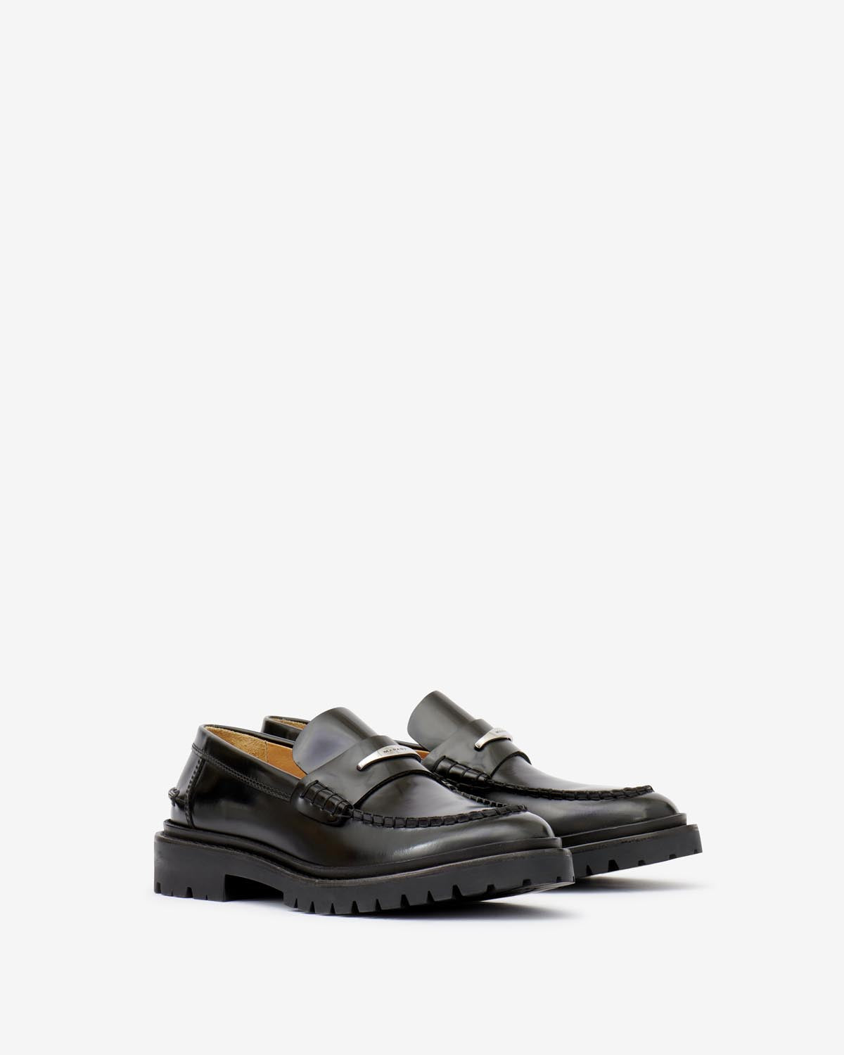 Mocassins en cuir de veau frezzah - Noir - Man - 5