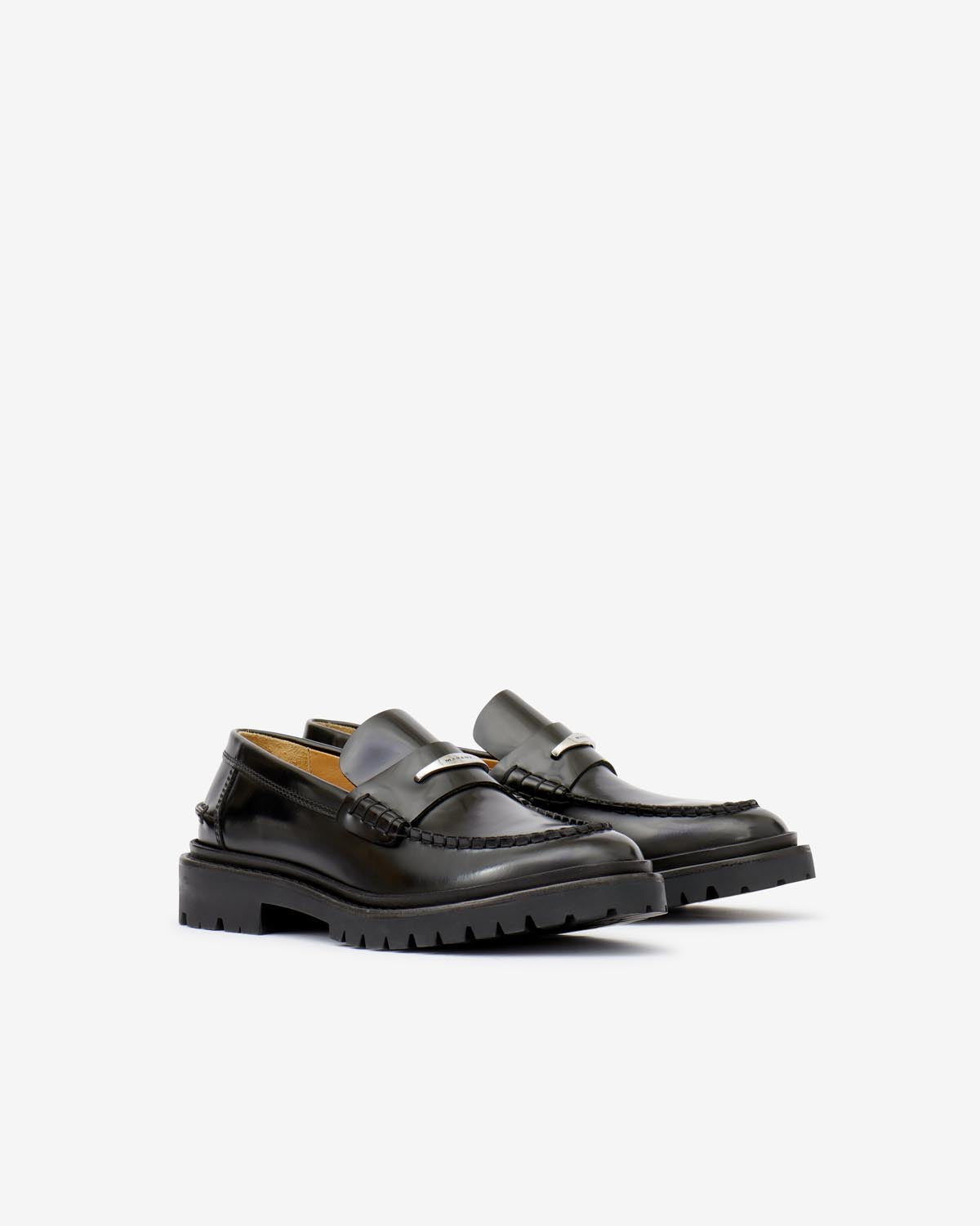 Mocassins en cuir de veau frezzah - Noir - Man - 3