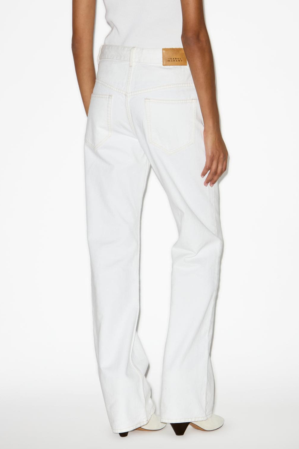 Bootcut-jeans belvira - Weiß - Woman - 5