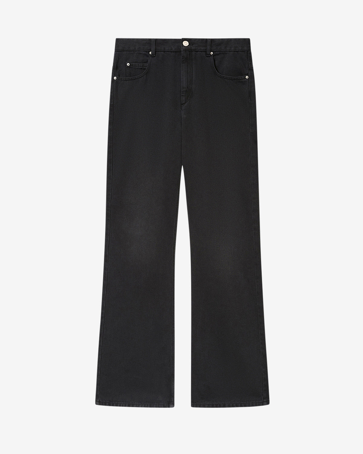 Jean bootcut en denim belvira - Noir délavé - Woman - 5