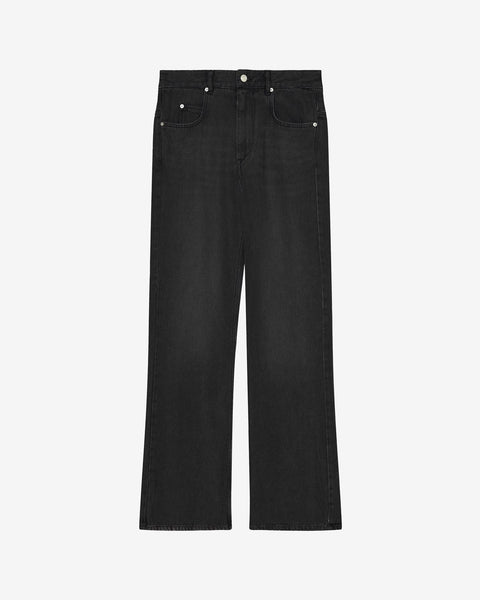 ISABEL MARANT リスカ フリツ ハンツ PA0326FBB1F01I 02AN Liska pants Woman anthracite | ISABEL MARANT Official online