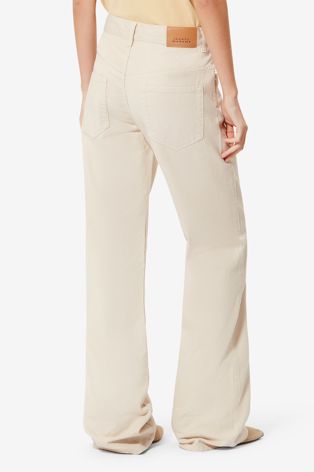 Bootcut-jeans aus denim belvira - Naturfarben - Woman - 5