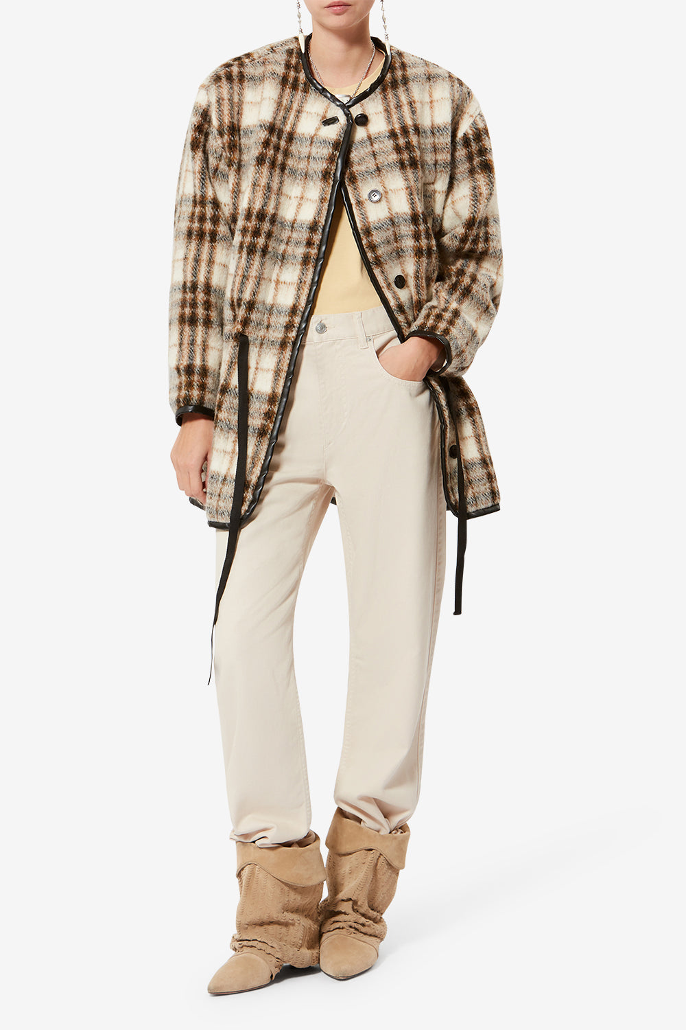 Bootcut-jeans aus denim belvira - Naturfarben - Woman - 2