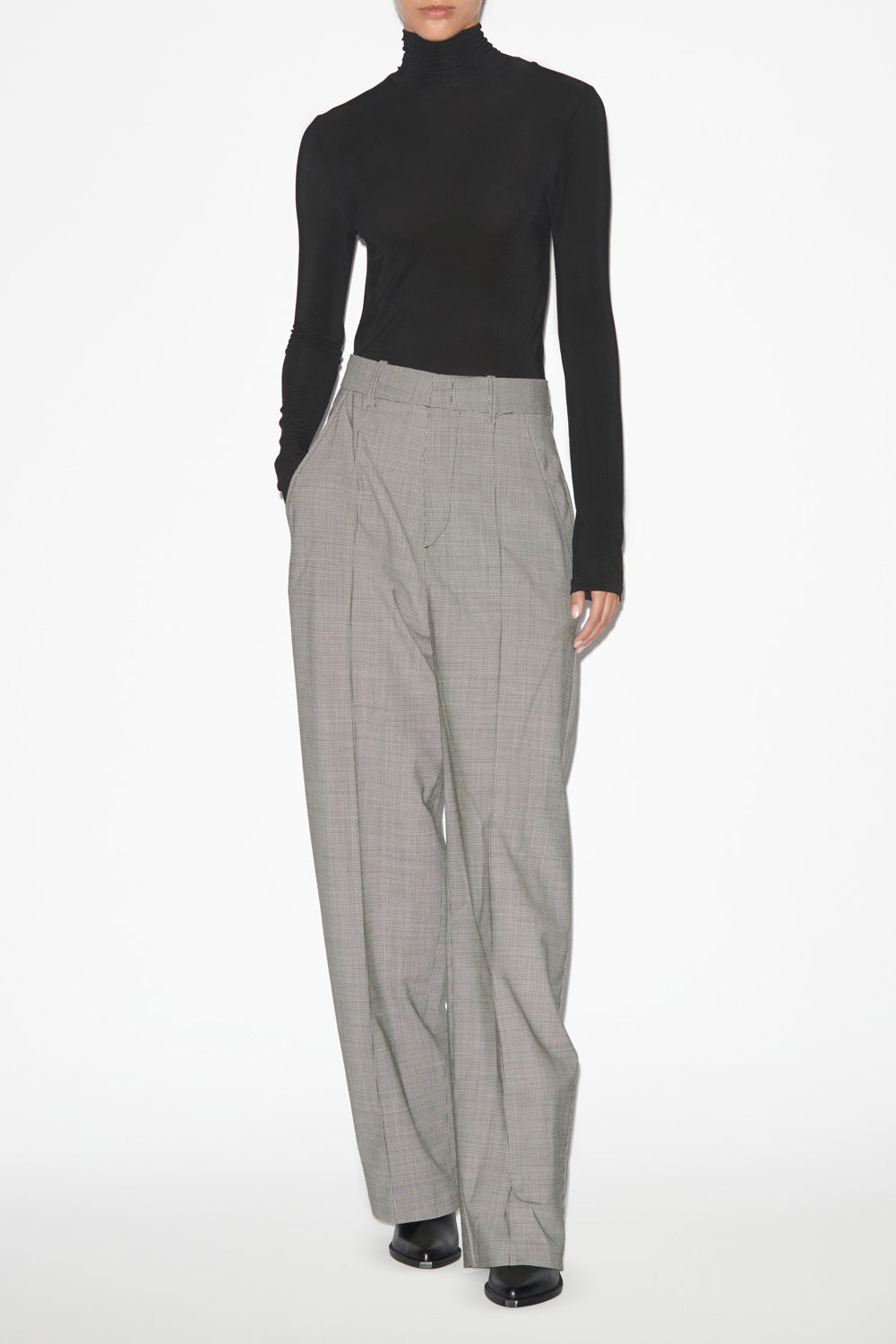 Pantalon sopiavea - Écru et noir - Woman - 2
