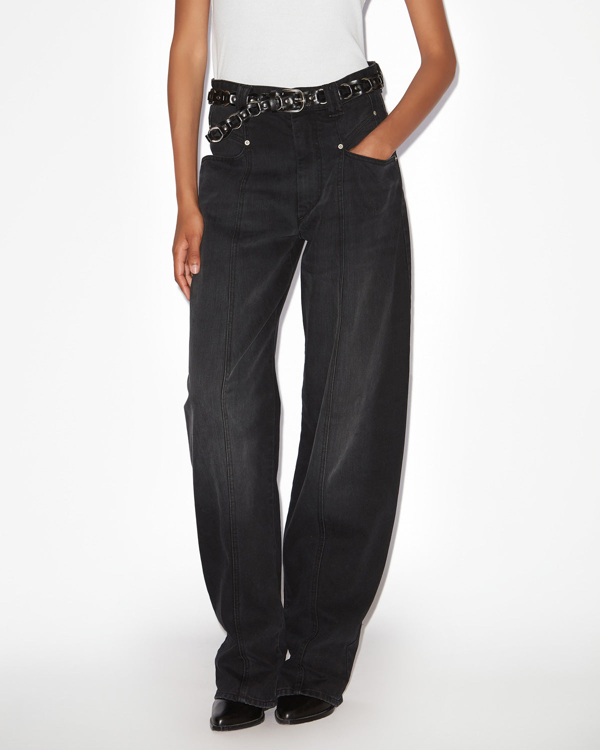 Pantalón vetan Woman Negro 4