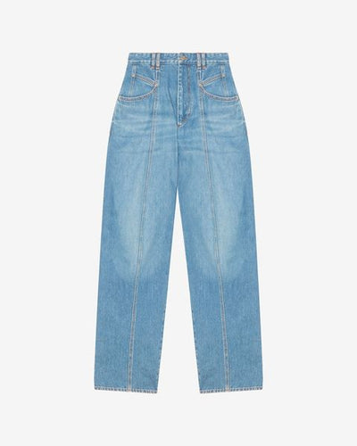 Vetan loose fit denim jeans - Blue - Woman - 5