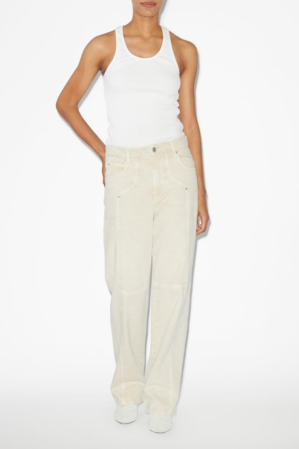 Pantalón valeria - Crudo - Woman - 2