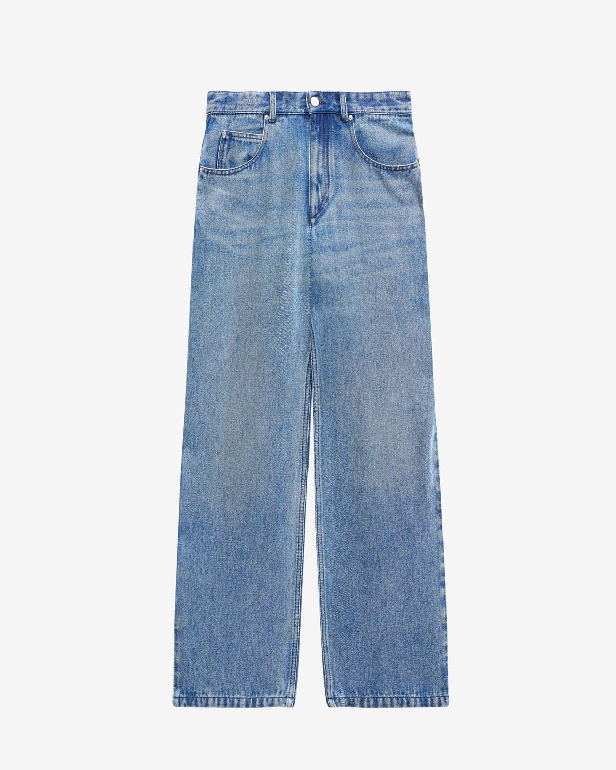 Jean ample bymara en denim fluide  - Bleu clair - Woman - 5