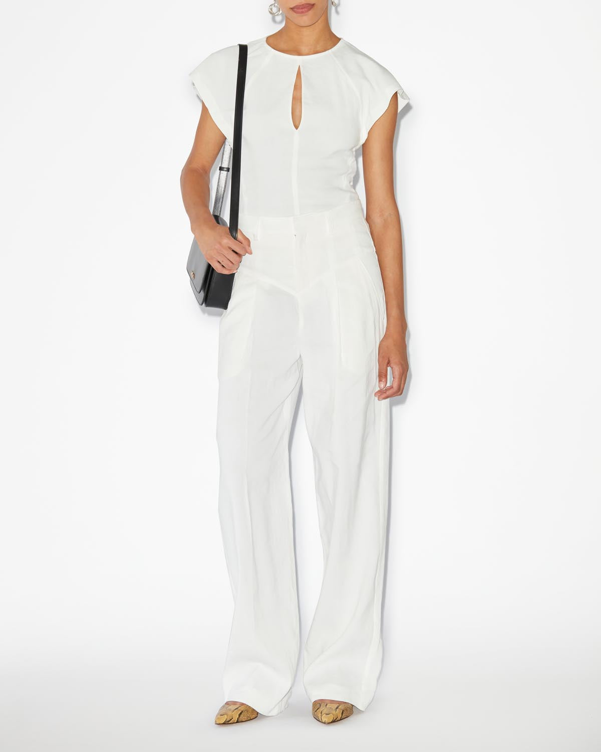 Pantalon staya - Blanc - Woman - 1