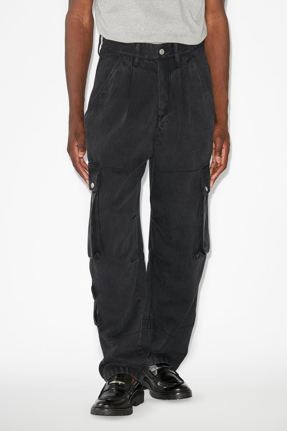 Pantalon telore - Noir délavé - Man - 4