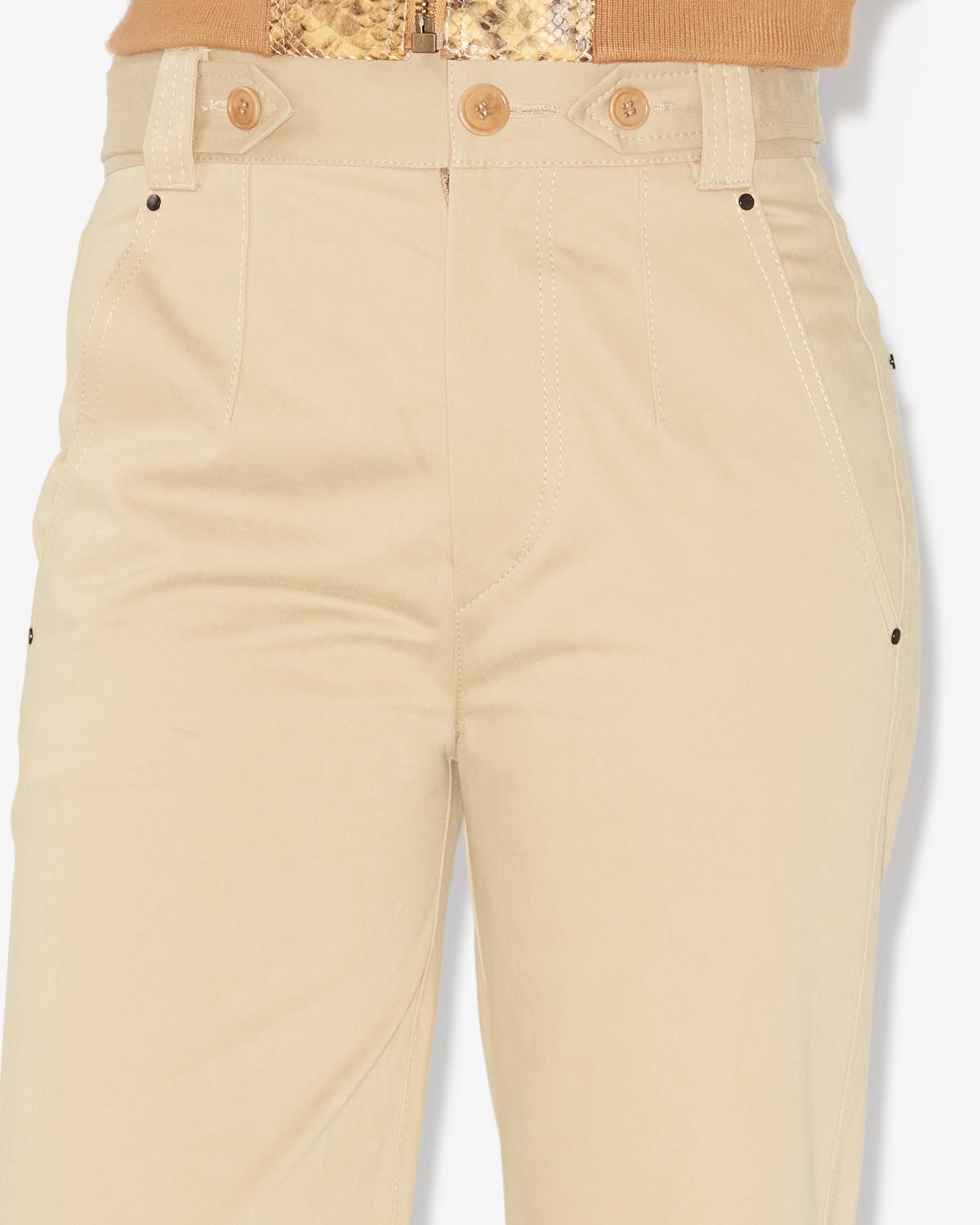 Linali trousers - Beige - Woman - 2